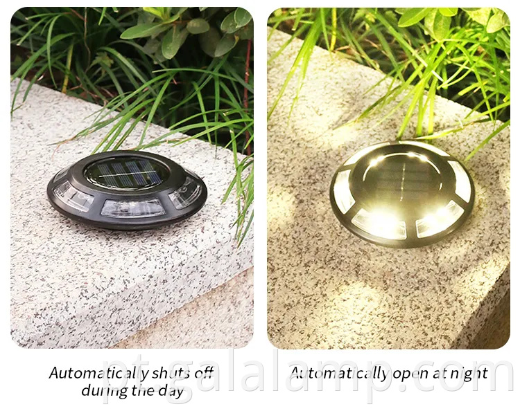 Luzes de jardim de LEDs duráveis movidos a solar